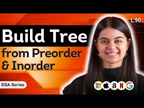 Build Tree from Preorder & Inorder | DSA Series : L.90