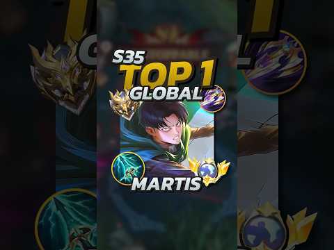 89% Winrate Martis S35 Build! Mobile Legends #mobilelegends #mlbb #gaming