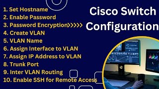 Cisco Switch basic Configuration Step by Step | Cisco Switch Configuration