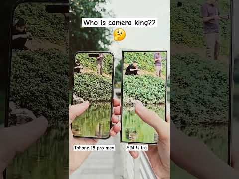 iPhone 15 Pro Max vs Samsung Galaxy S24 Ultra Camera Comparison 🤔