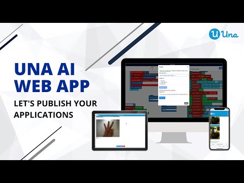 Una AI Web App is officially released, let’s publish your AI apps! ｜Una AI Web App正式推出，立即發佈您創作的AI程式！