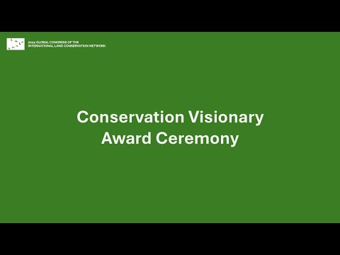 Conservation Awards Ceremony
