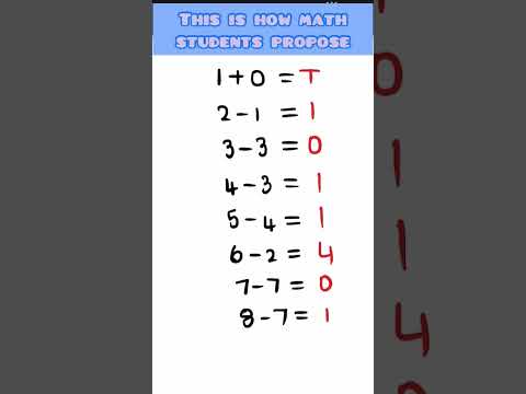 HOW Math Students Propose❤️!!!!!