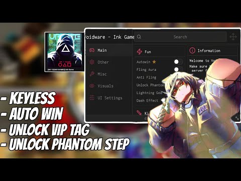 🔥 INK GAME Script (PASTEBIN) | UNLOCK VIP, Phantom Step, Thunder God & More!