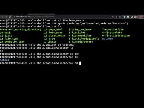 ALU's SHELL BASICS PART 2 INTRO SESSION 30 || 05 || 2023