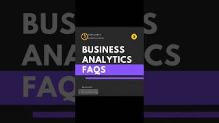 Business Analytics FAQs