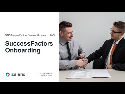 SuccessFactors Onboarding | SAP 1H 2024 Release Updates &  Key Highlights
