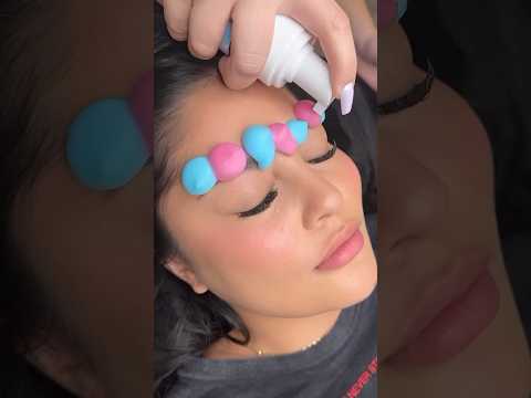Eyebrows tint and waxing✨🤩#eyebrowtutorial #shortsvideo #shortviral #viral