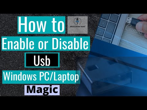 How Can i Enable or Disable USB Ports in Windows PC/Laptop In Tamil