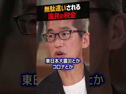 【堀江貴文】無駄遣いされ続ける国民の税金【岸博幸 ホリエモン NewsPicks 切り抜き】#shorts