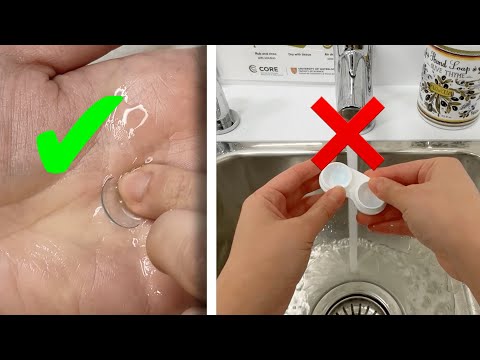 How to Clean and Care for Soft Contact Lenses