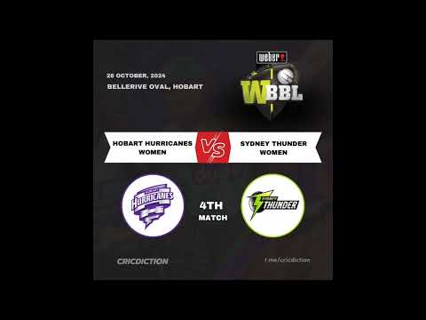 WBBL 2024 HEATS UP! HBHW Takes on SYTW in Thrilling 4th Match / match prediction today,  wbbl live,