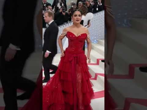 Selma Hayek's Met Gala 2023 Outfit  #selmahayek #shorts #metgala #metgala2023 #outfits #fashion