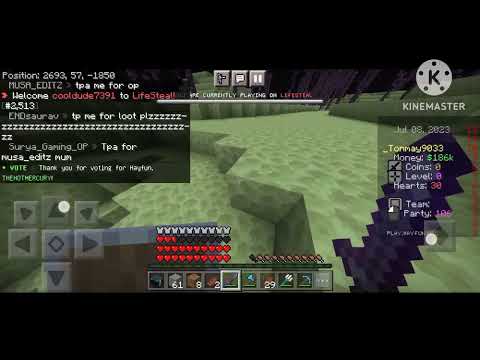NEW LIFESTEAL SERVER BETTER THAN | APPLEMC | HAYFUN