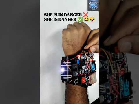✨ Smart Women Safety Watch – Your Everyday Guardian ✨