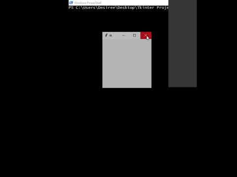 How to Make the Root Window Transparent in Python's Tkinter #tkinter #coding #pythongui #programming
