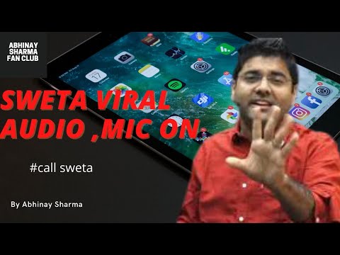 sweta ka viral video | sweta mic on | sweta kon hai explained by abhinay sir 😄