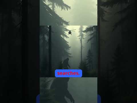 Bigfoot Spotted Again? The Elusive Creature Caught on Camera 👣#Bigfoot #CryptidSighting