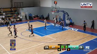 😲 ⛹ Mark Salupado uses the glass for a sure 2 points for the AFP Cavaliers