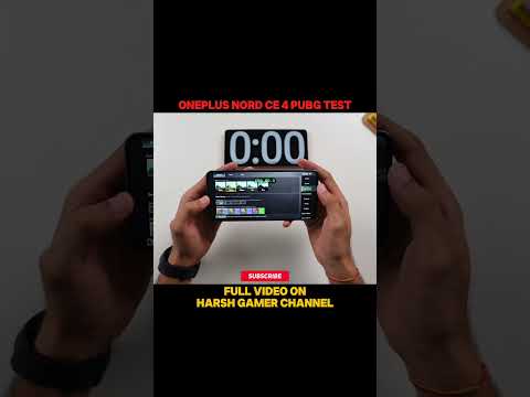 OnePlus Nord Ce 4 Bgmi Test 120Fps Test Graphics Test #oneplusnordce4 #bgmi #shorts