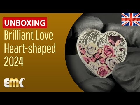 Unboxing EN: Brilliant Love Heart-shaped 2024 20 gr. Silver Proof