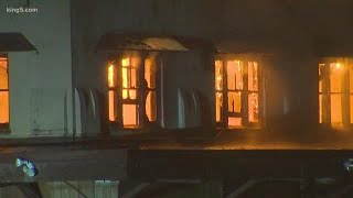 Tumwater office building fire under control