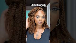 Human Hair Crochet Twists w/QVR 👩🏽‍🦱 #qvrhair #protectivestyles #crochethairstyles