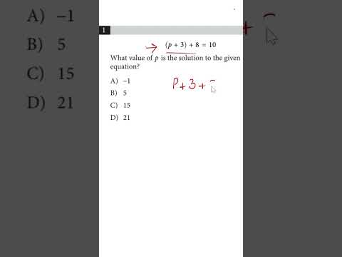 SAT Math Hacks | SAT Prep #satmath #digitalsatmath #shorts #satmathhacks