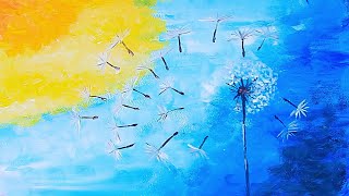 Acrilic Painting  🎨 VIBE CHILL 🎨| How to Draw | Magic Paintings | Relaxing Music