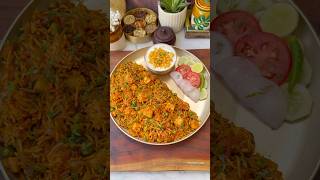 Paneer Tawa Pulao Recipe😍 #shorts #pulao #trending #viralvideo