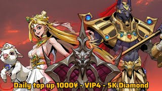Souls Dream RPG Private Server - Daily Top up 1000¥ - VIP4 - 5K diamond