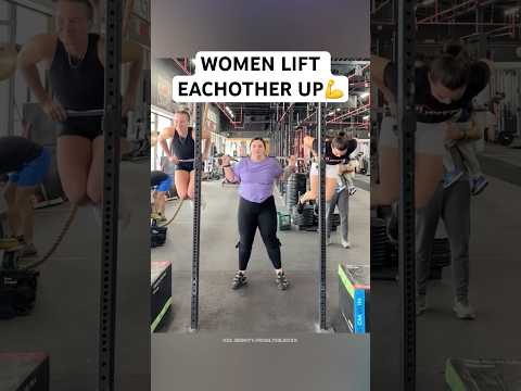 WOMEN LIFT EACHOTHER UP. LITERALLY😳 #lift #lifting #womenssports #strong (via jennyy.from.the.boxx)