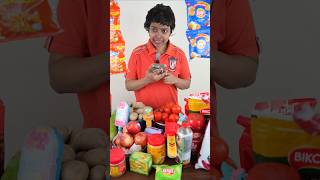 Me Vs Shopkeeper😂 Haldi Water Trend | Eating Chocolate, Apple #minkutinku #shorts #comedy #funny