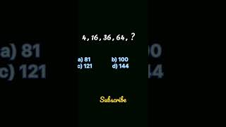 Question 1/Number series/ Intelligence Test/ Maths tricks #easymathstricks #mathshorts