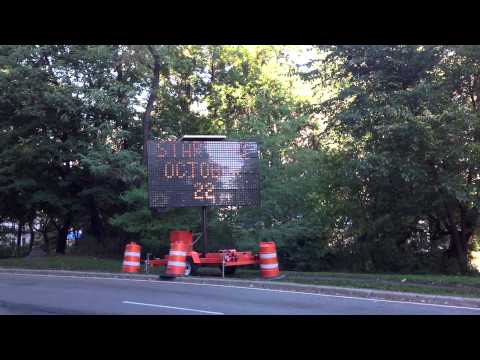 Central Park Harlem Hill NYC Marathon Traffic Changes #ipadography IMG_1095