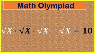 Germany| A Very Nice Math Olympiad Question| Find x
