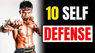 10 Amazing Self Defense Techniques👊| How To Protect Yourself?!
