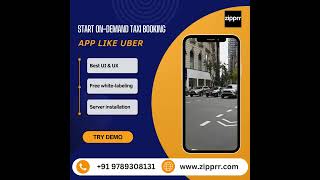 Zipprr | Uber Clone On-Demand Taxi App Development