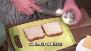 Nuwave Oven Pro Plus 2 Wild Olive Making Grilled Cheese