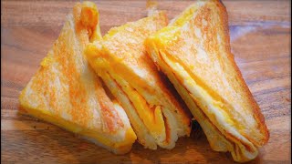 Delicious Egg Cheese Toast | Easy & Cheesy Breakfast Recipe 🍳🧀