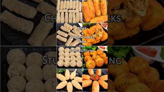 Make 4 Chicken Snacks from 1 Stuffing | Chicken Snacks Recipes | #ramadan #iftar #snacks #recipe