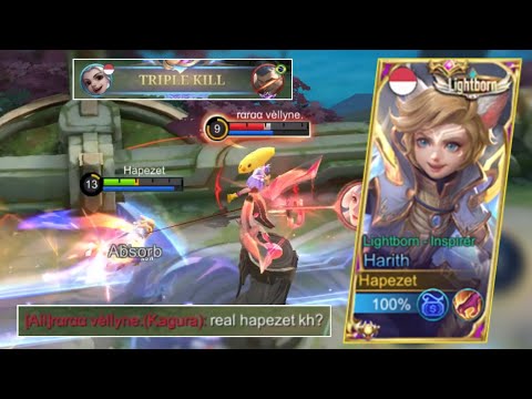 I Tried Harith Jungler to Against Kagura, Instead Met My Viewer | Mobile Legends