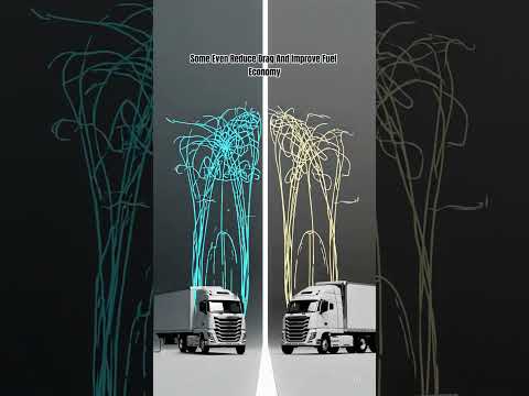 Why do trucks have those flaps behind the wheels? #automobile #automotivetools #autosecrets #cartok