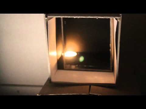 What happens when I try to make a light object with smoke?