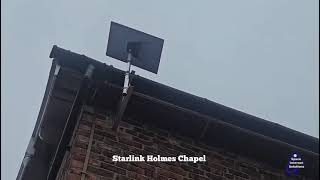 Starlink Installation Holmes Chapel, @spaceinternetsolutions 