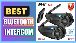 Best EJEAS Q8 Mesh Intercom Motorcycle Helmet