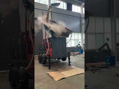 DMT-50 gold trommel testing video