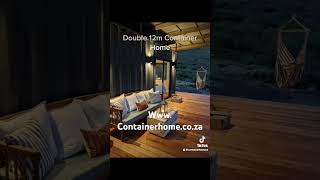 2 bedroom container home in Citrusdal #construction #containerhome #containerliving