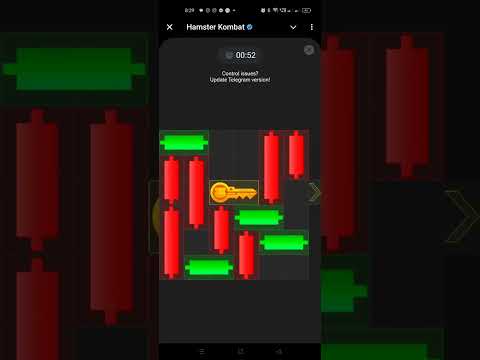 HAMSTER KOMBAT MINI GAME | August 6th Mini game solved