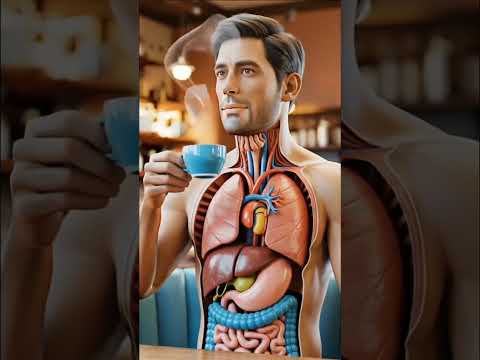 tea keeps your mind relaxed and takes tea ☕ and chill your life #3d #anatomy #viral #shorts #medicos